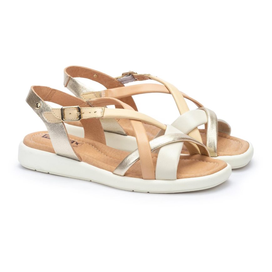 Women's Pikolinos CALELLA Flat Sandals Multicolor | NZ M9058AQ